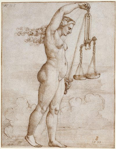 Allegorie der Gerechtigkeit von Georg Pencz